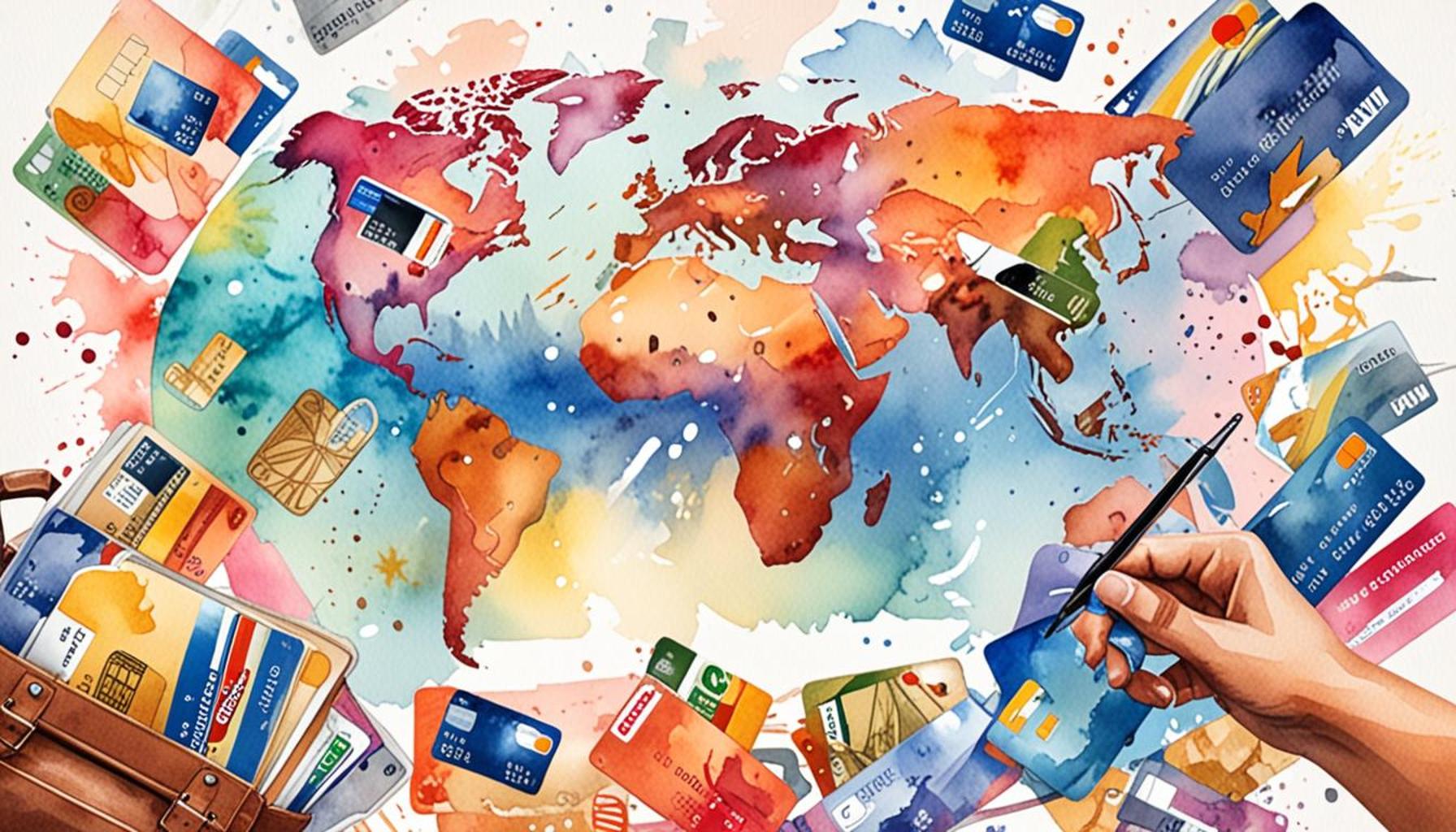 Ang mga benepisyo at panganib ng paggamit ng mga kredito sa mga internasyonal na biyahe