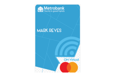 Paano Mag-apply sa Metrobank ON Virtual Mastercard Credit Card